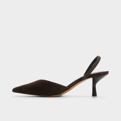 Re in Olivia Dark Brown - Sling back high heel, Stiletto heel | Aldo sale