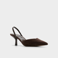 Re in Olivia Dark Brown - Sling back high heel, Stiletto heel | Aldo sale