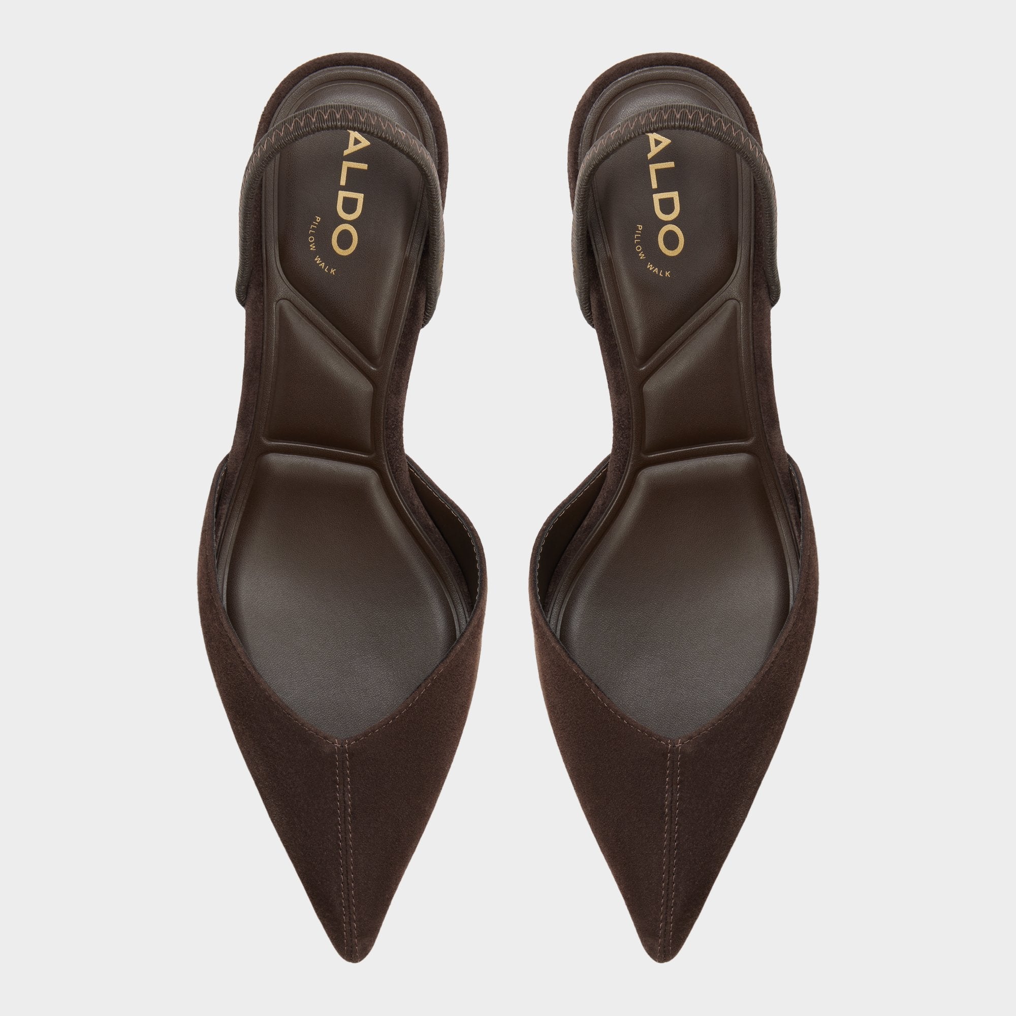Re in Olivia Dark Brown - Sling back high heel, Stiletto heel | Aldo sale