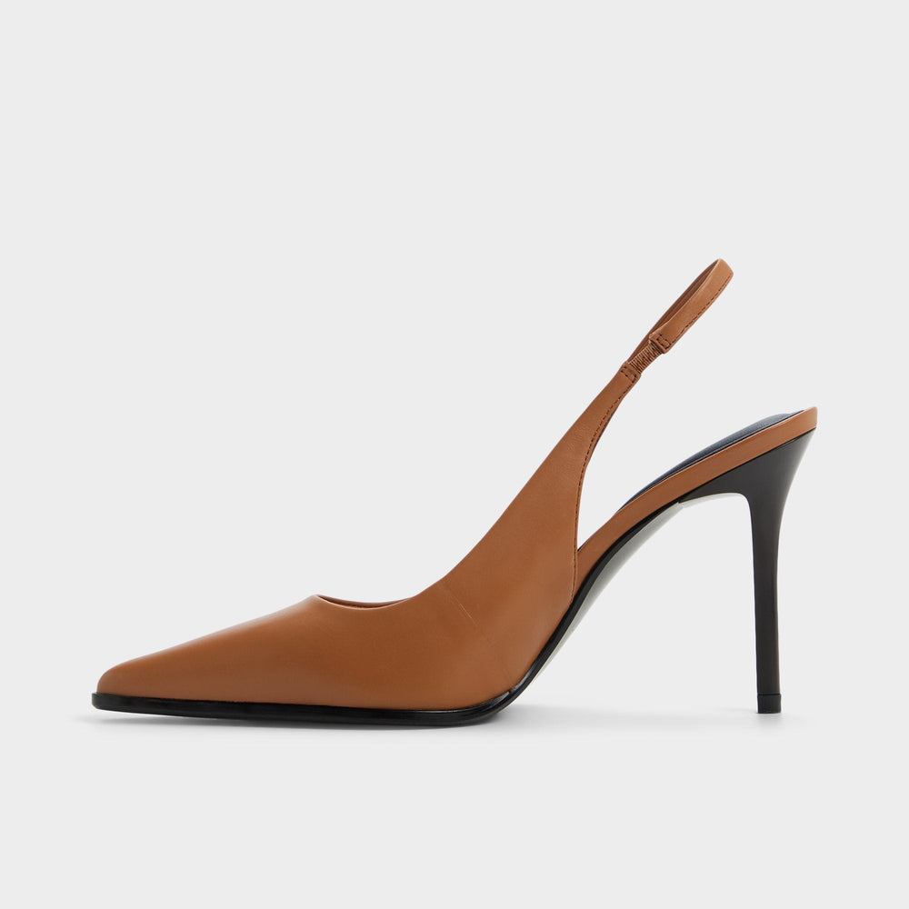 Re in Samantha Light Brown - Sling back high heel, Stiletto heel | Aldo for sale