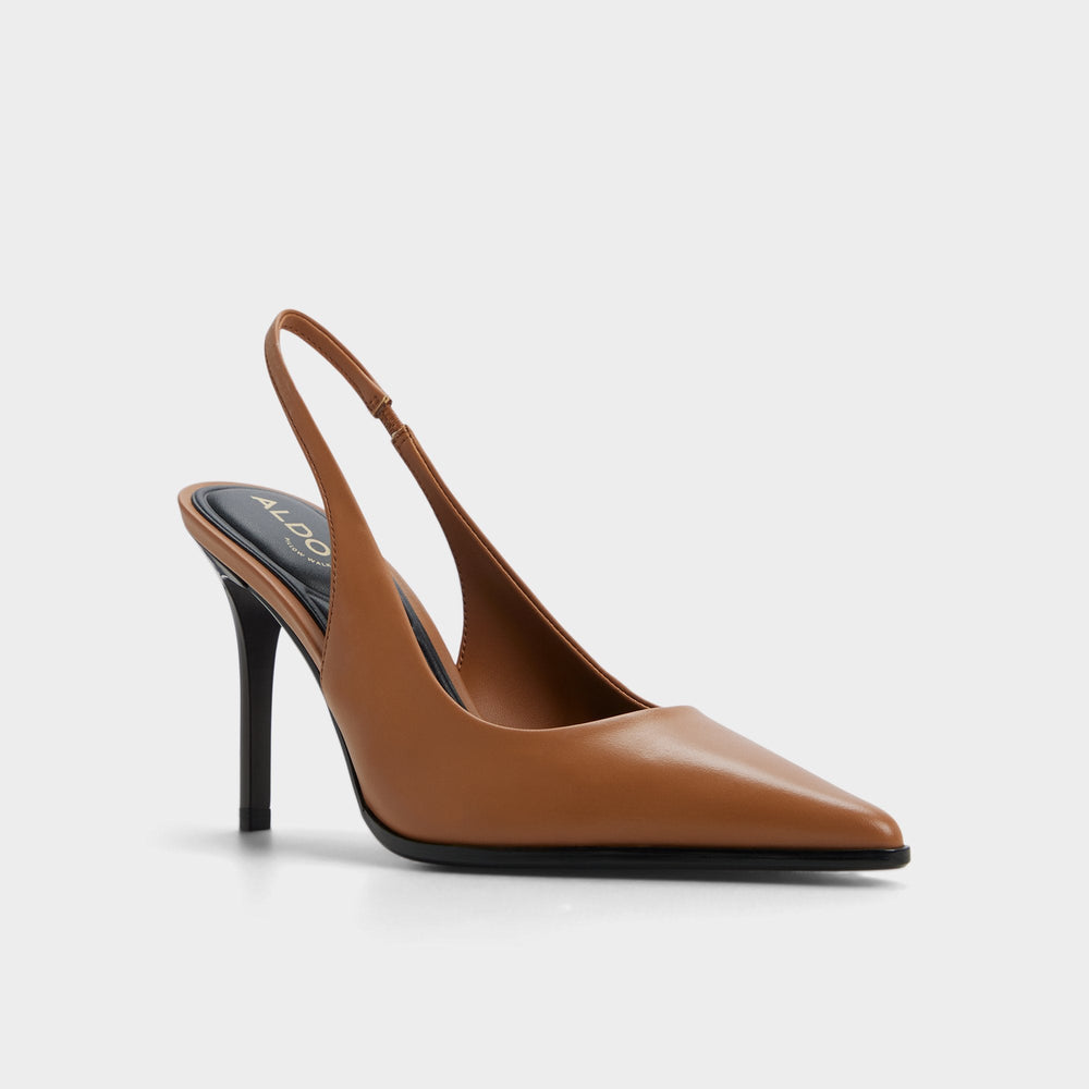 Re in Samantha Light Brown - Sling back high heel, Stiletto heel | Aldo for sale