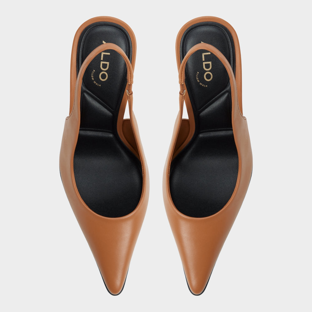 Re in Samantha Light Brown - Sling back high heel, Stiletto heel | Aldo for sale