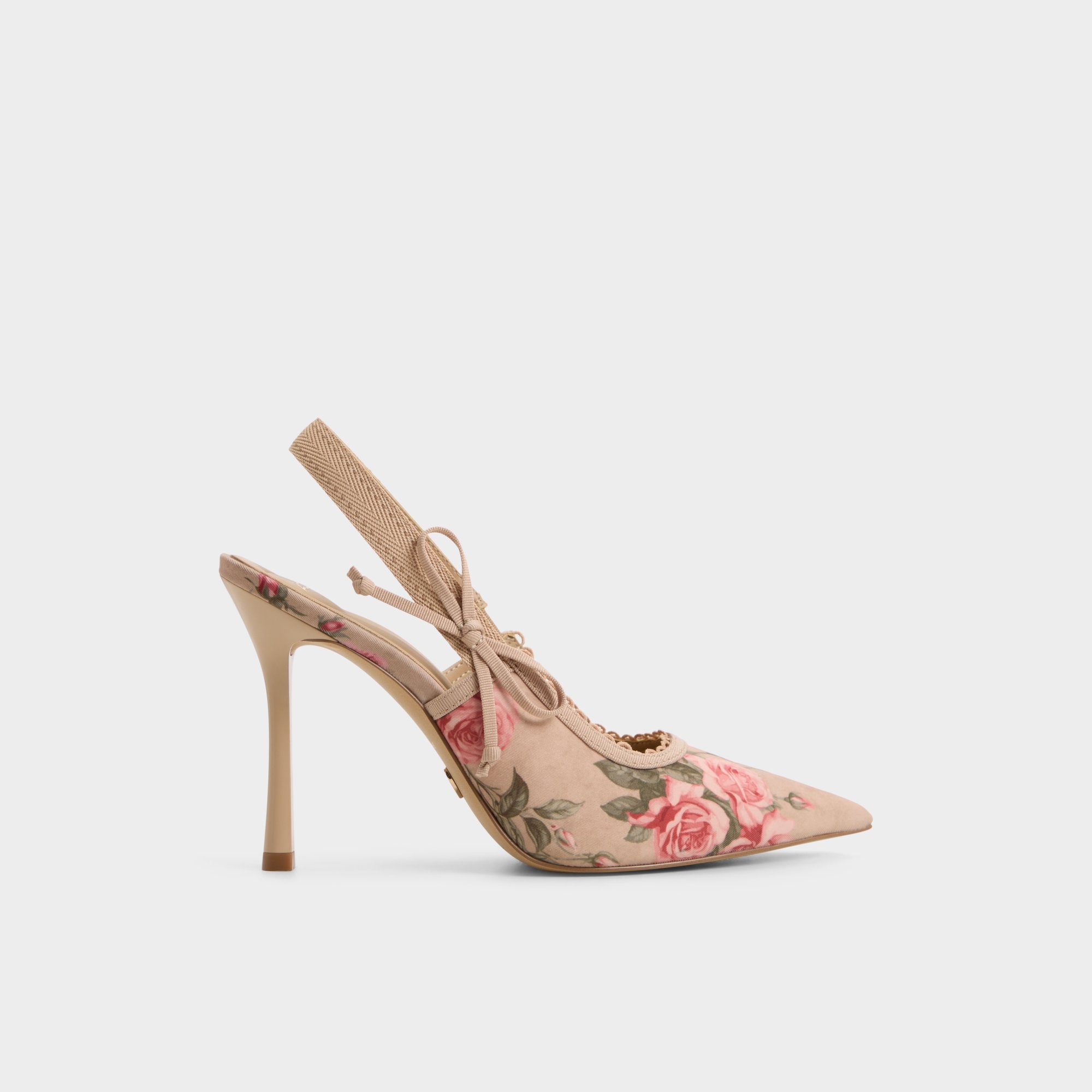 Hennie in Beige Combo 14190601 - Sling back high heel, Stiletto heel | Aldo discount