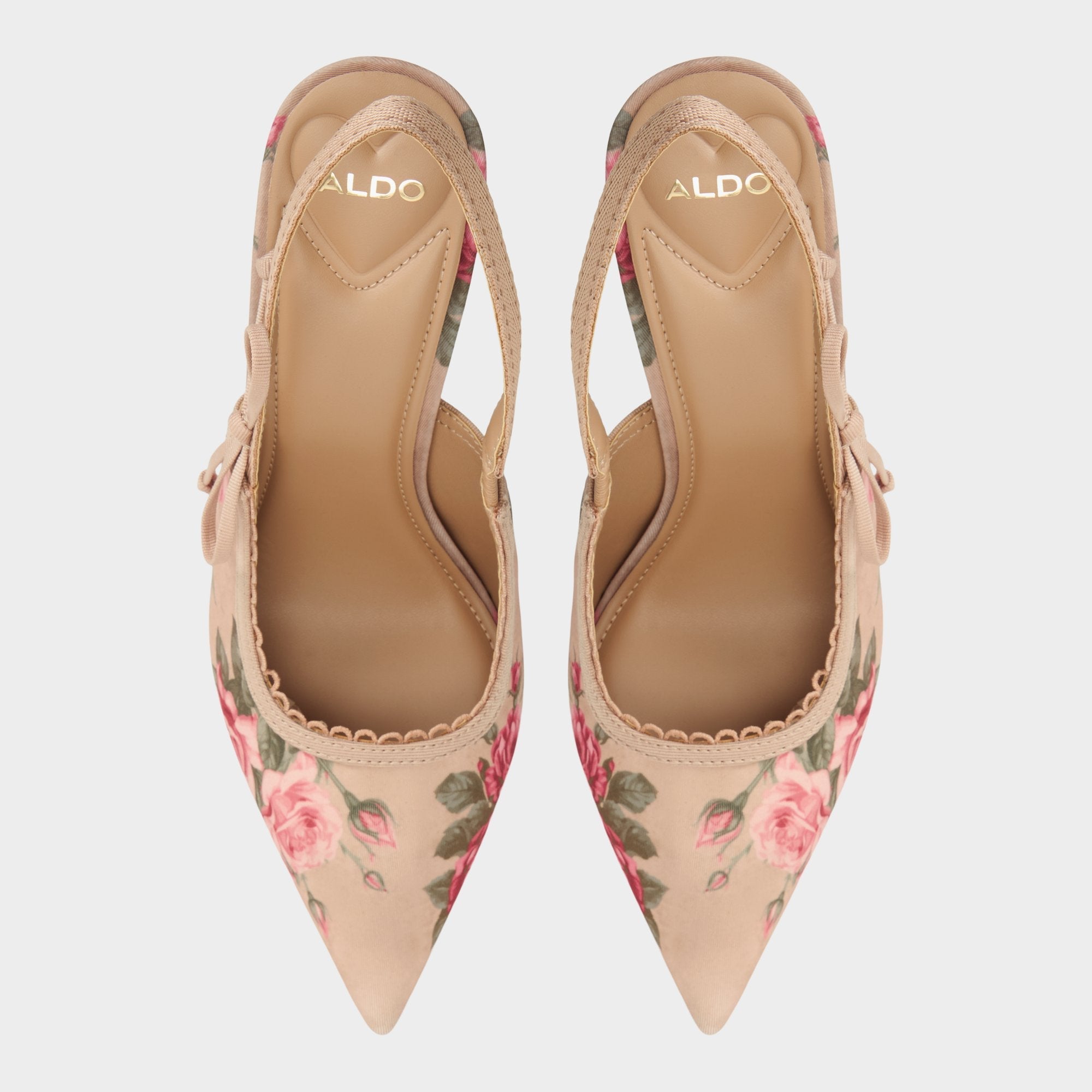 Hennie in Beige Combo 14190601 - Sling back high heel, Stiletto heel | Aldo discount