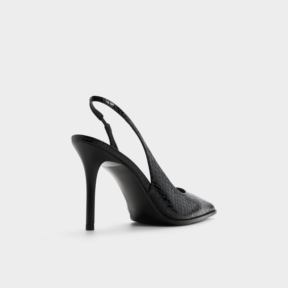 Re in Samantha Other Black - Sling back high heel, Stiletto heel | Aldo outlet