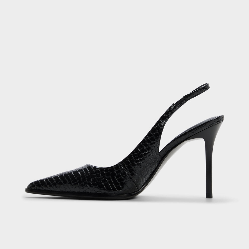 Re in Samantha Other Black - Sling back high heel, Stiletto heel | Aldo outlet