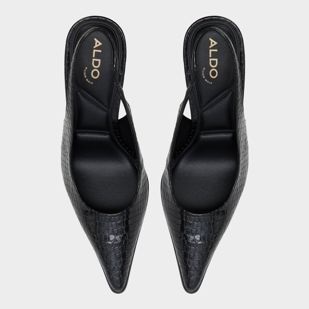 Re in Samantha Other Black - Sling back high heel, Stiletto heel | Aldo outlet