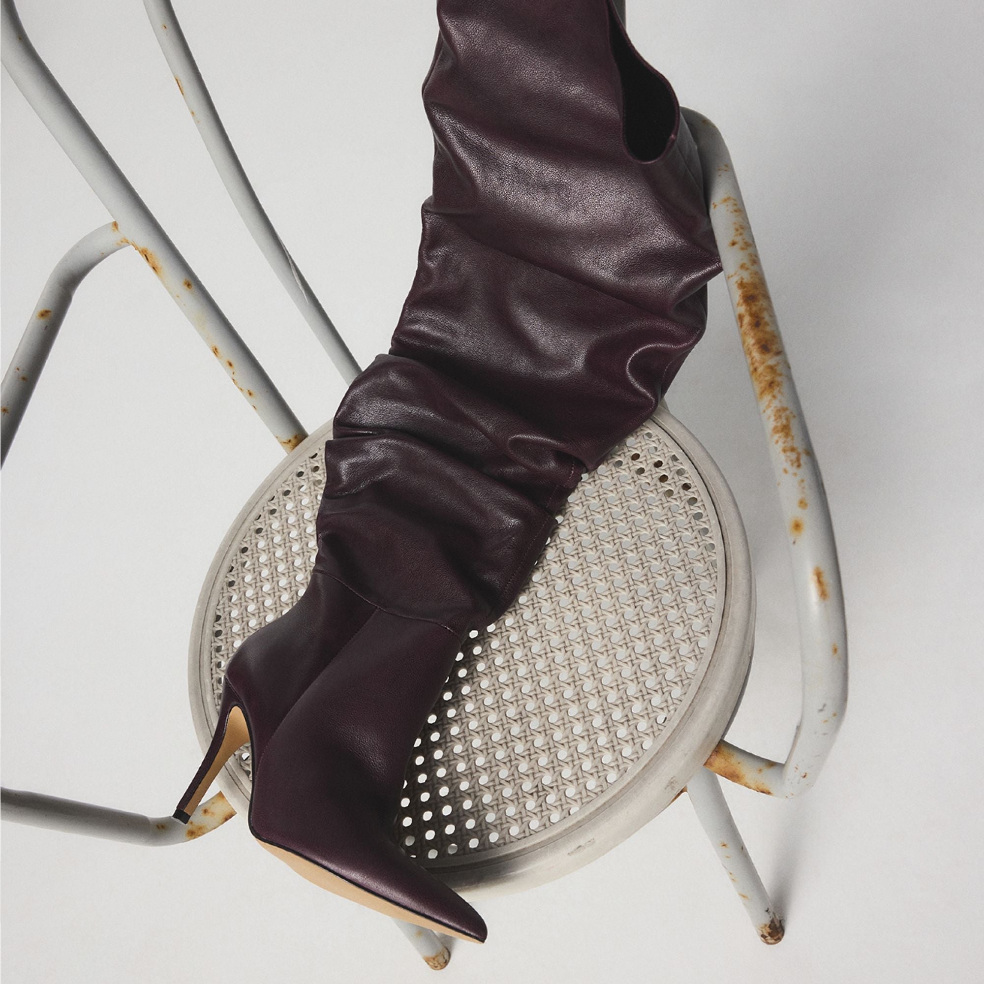 Holiis in Bordo - Knee-high boot, Stiletto heel | Aldo for sale