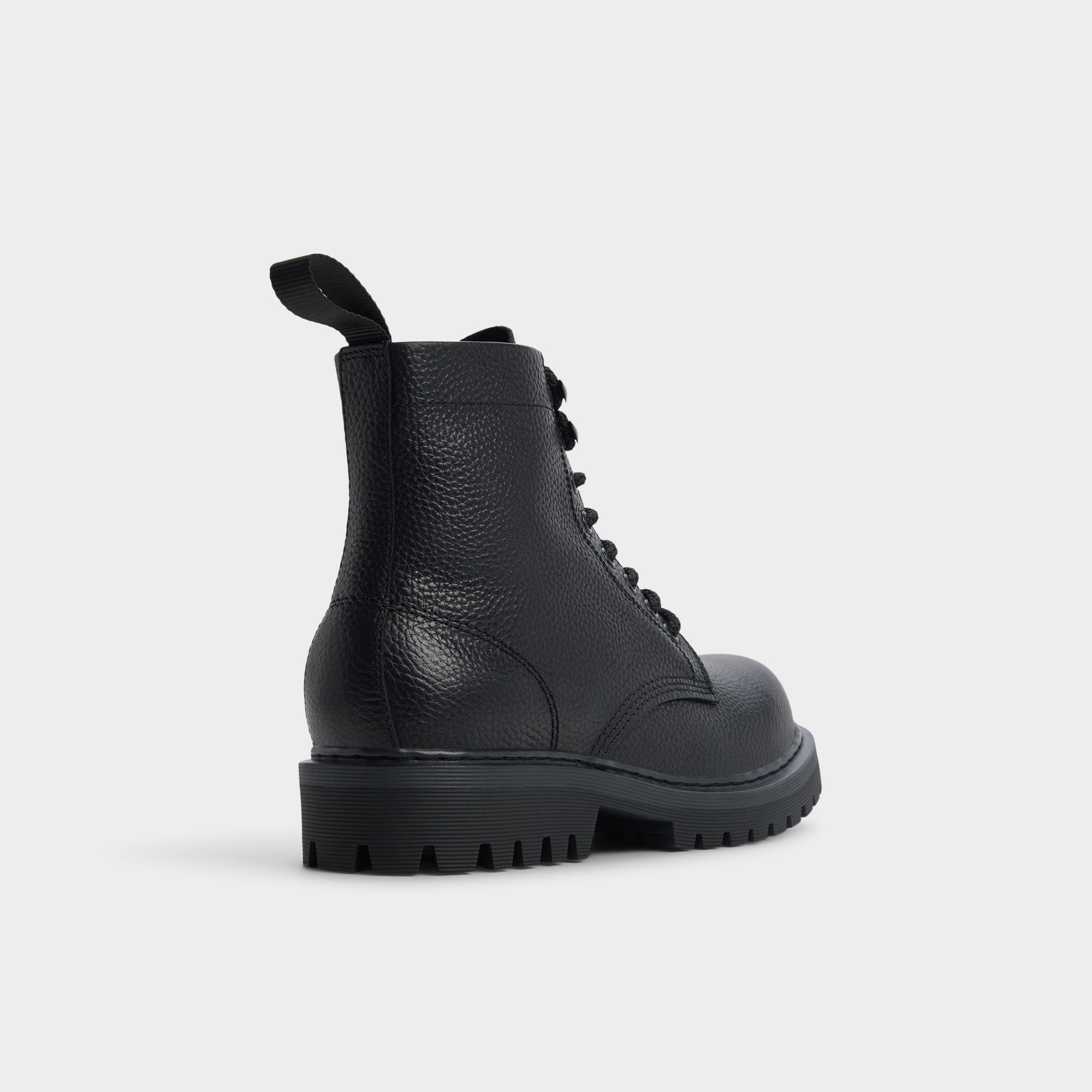Doublezero in Other Black - Combat boot, Lug sole | Aldo outlet