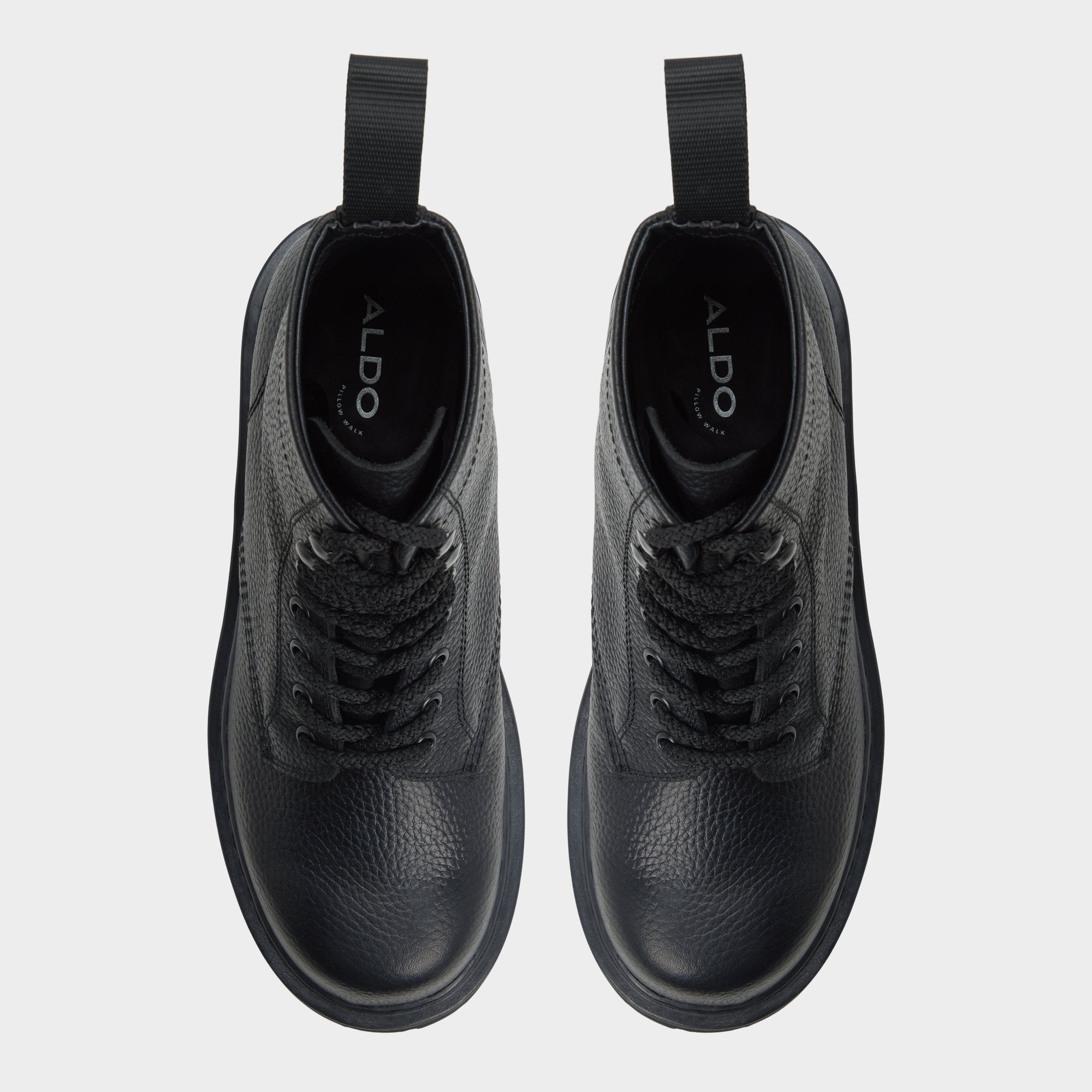 Doublezero in Other Black - Combat boot, Lug sole | Aldo outlet