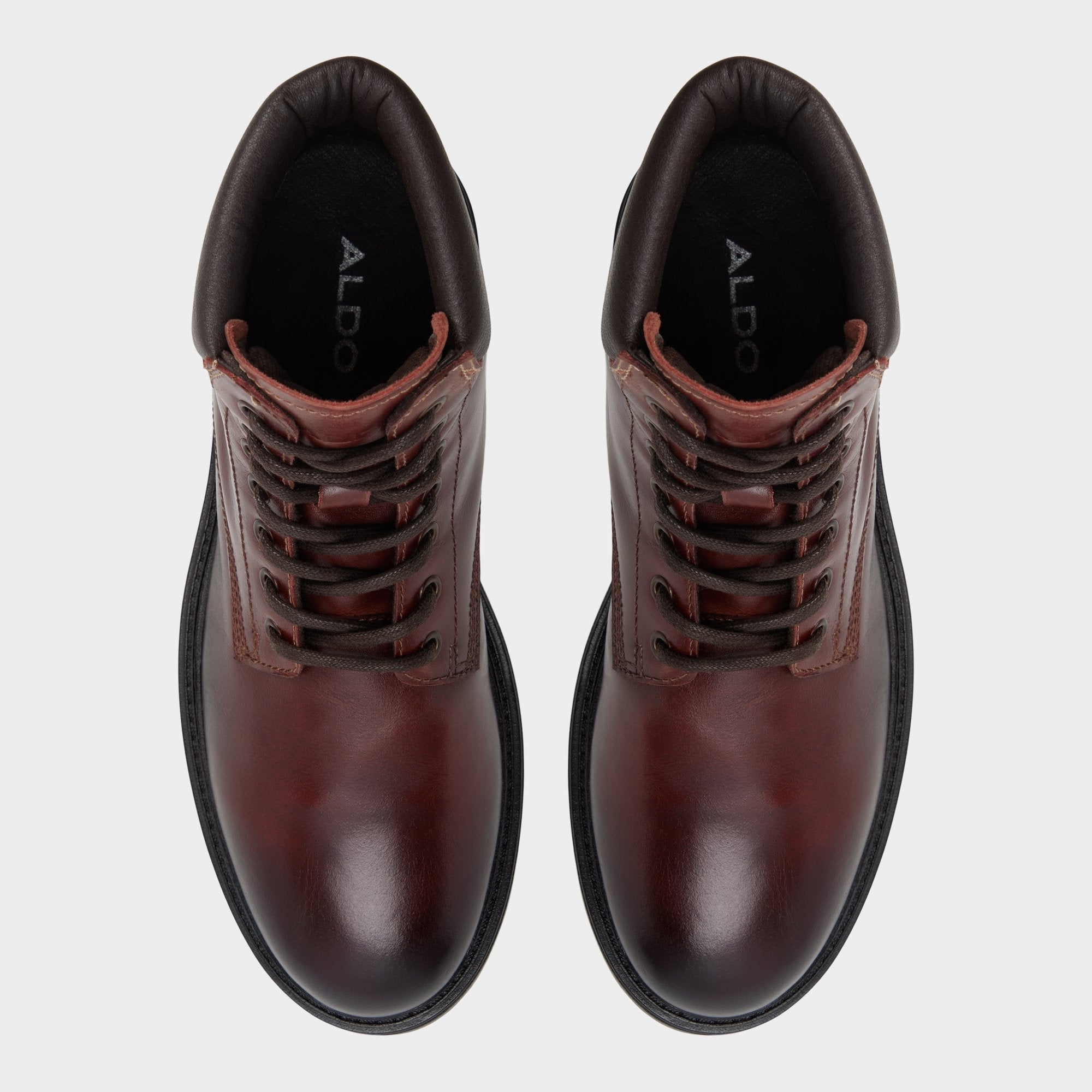 Draco in Medium Brown - Combat boot, Lug sole | Aldo for sale