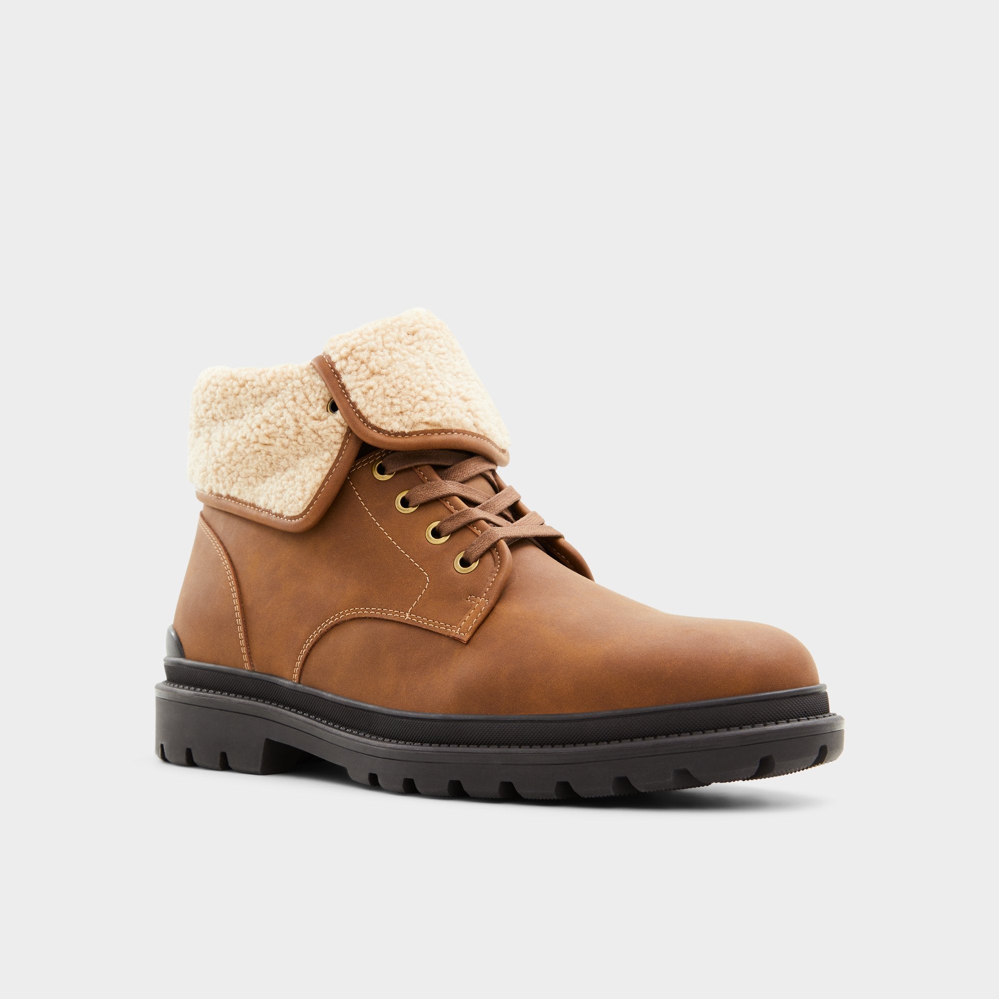 Preliand Medium Brown Men's Lace-up boots - Lace-up boot | Aldo online