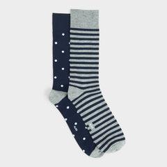 Dapperdots in Navy - Crew socks | Aldo for sale