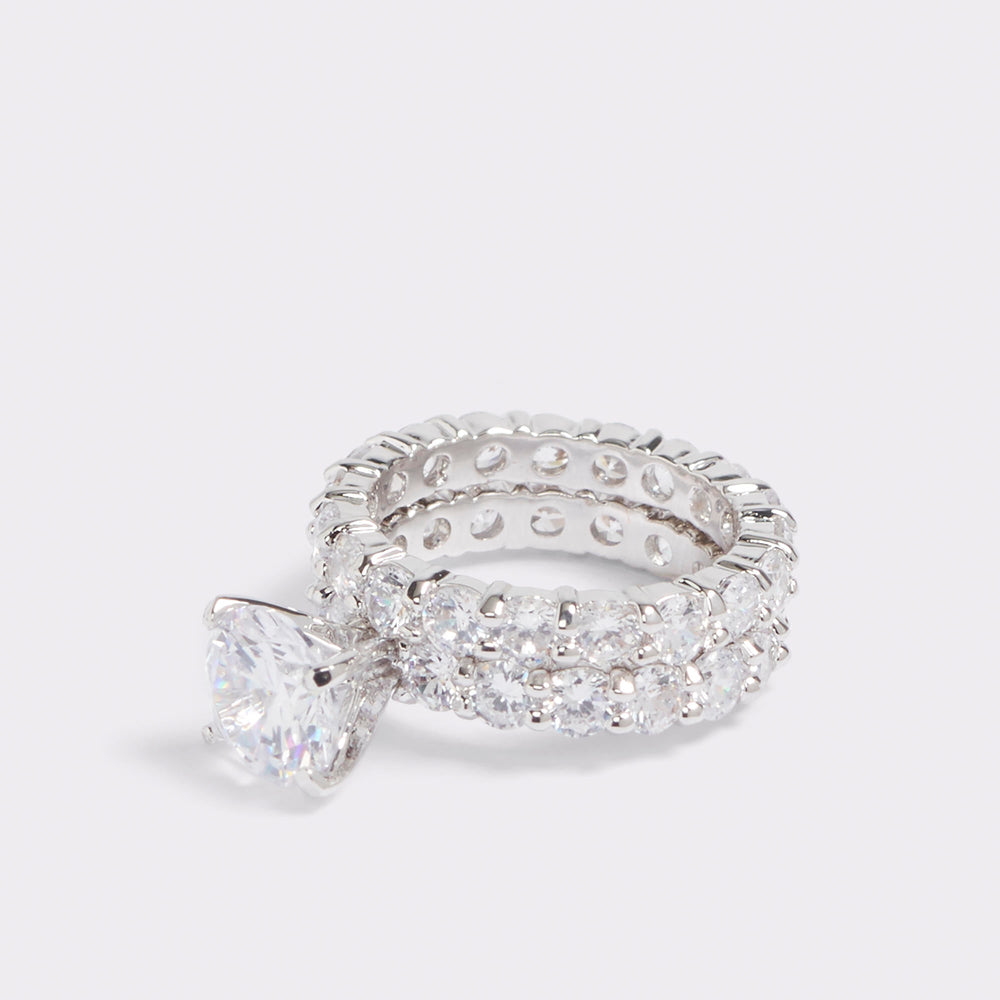 Plagens Silver/Clear Multi Women's Rings - Ring | Aldo outlet
