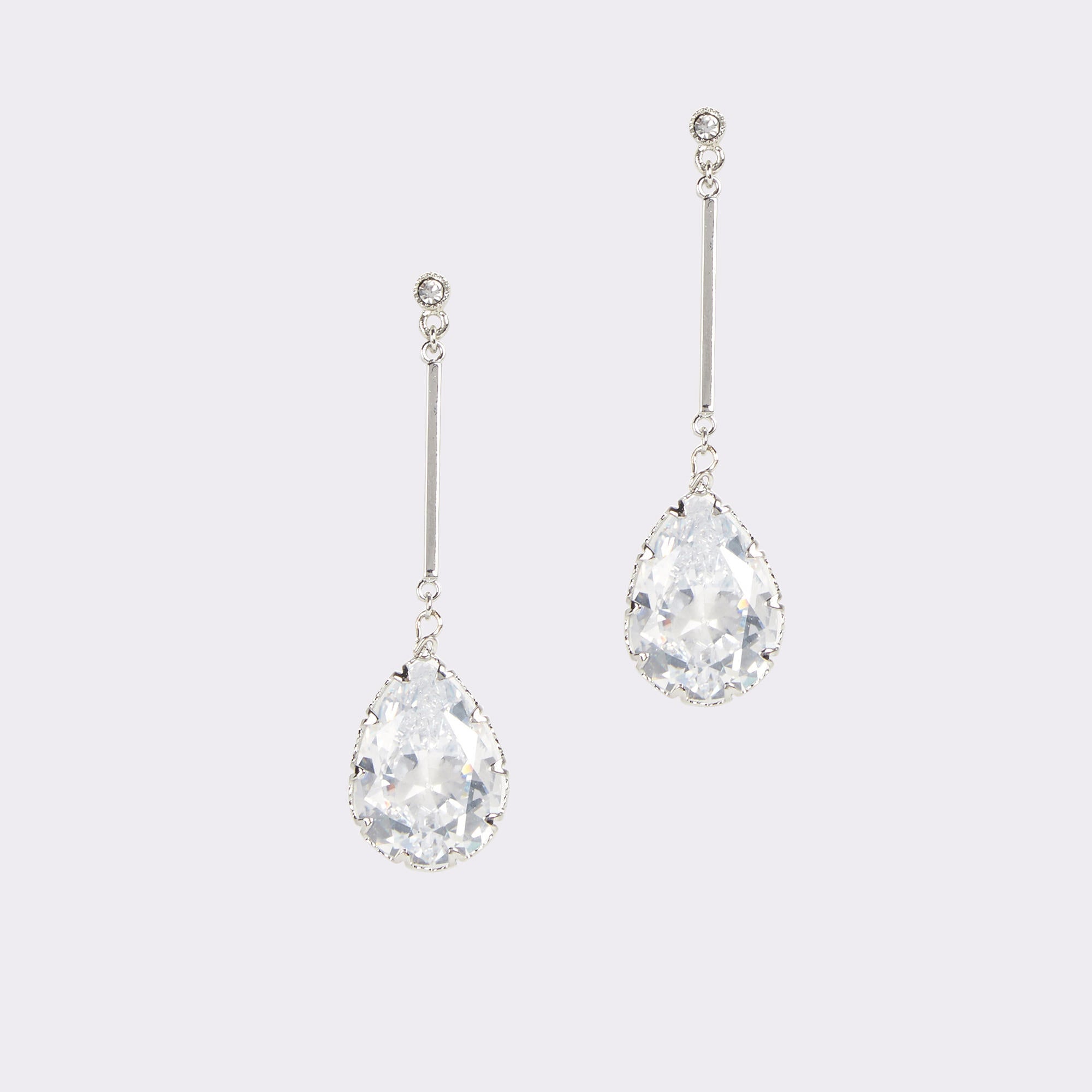 Cares Silver/Clear Multi Women's Earrings - Chandelier earrings | Aldo for sale