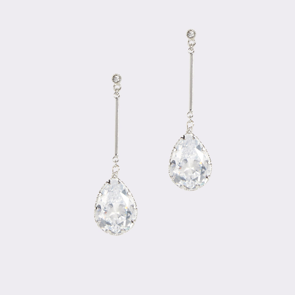 Cares Silver/Clear Multi Women's Earrings - Chandelier earrings | Aldo for sale