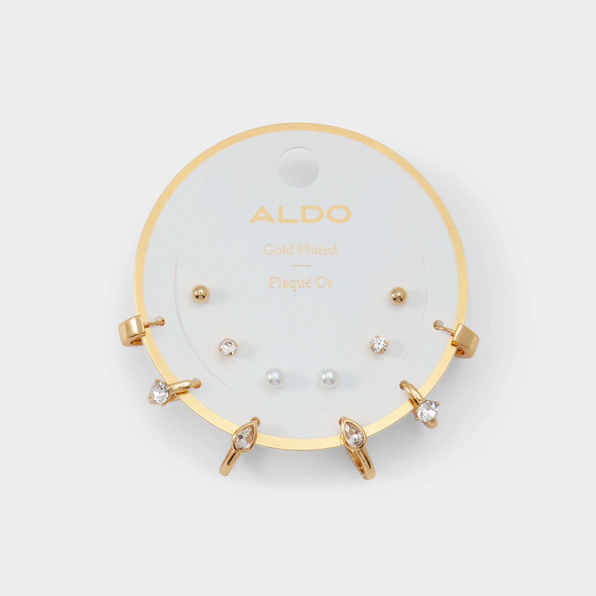 Faramanna Gold/Clear Multi Women's Cubic Zirconia - Earrings | Aldo outlet