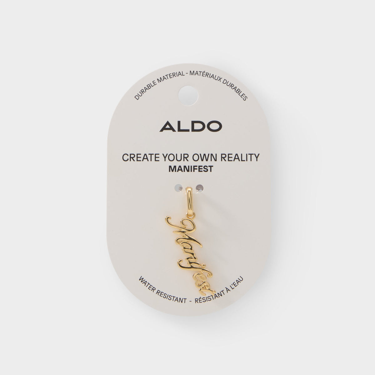 Manifesto in Gold - Jewelry charm | Aldo for sale