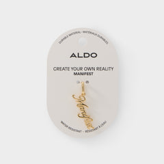 Manifesto in Gold - Jewelry charm | Aldo for sale