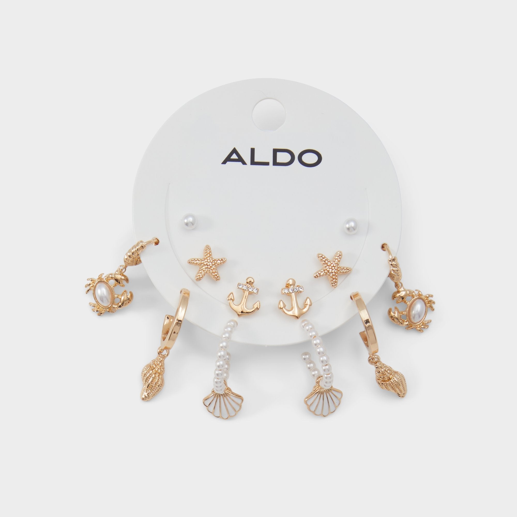 Myanchor Gold/Clear Multi Women's Earrings - Earrings | Aldo online