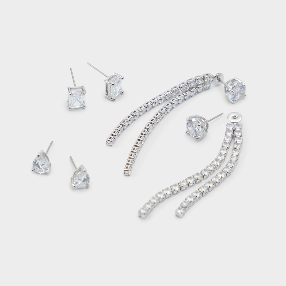 Javenalia Silver/Clear Multi Women's Earrings - Earrings | Aldo for sale
