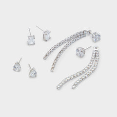 Javenalia Silver/Clear Multi Women's Earrings - Earrings | Aldo for sale
