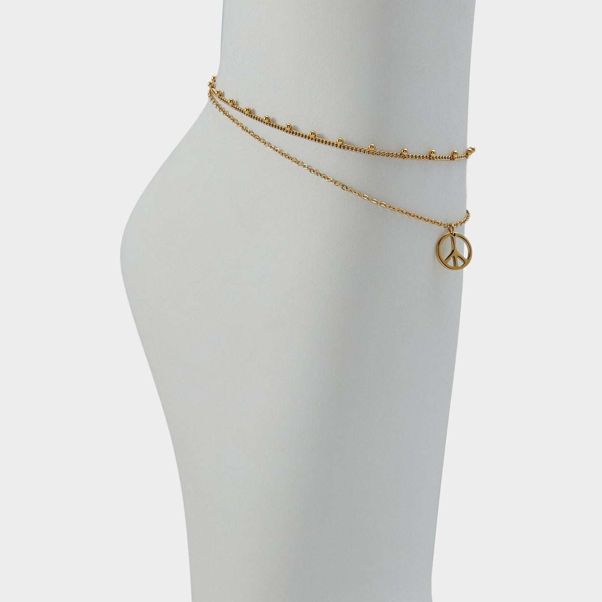 Peacelove Gold Women's Stainless Steel - Anklet | Aldo sale