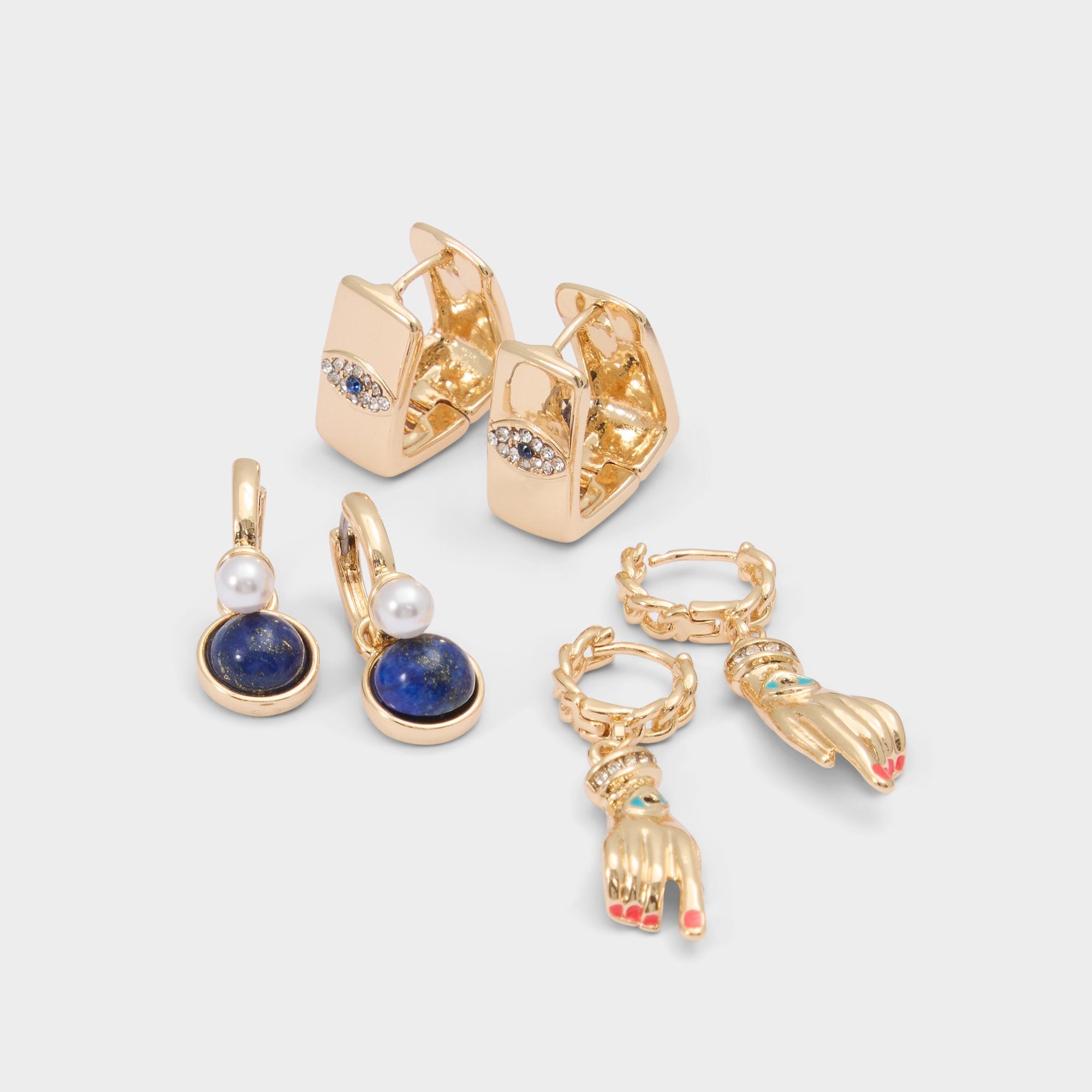 Mystiquegaze in Navy - Hoop earrings | Aldo discount