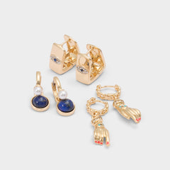 Mystiquegaze in Navy - Hoop earrings | Aldo discount