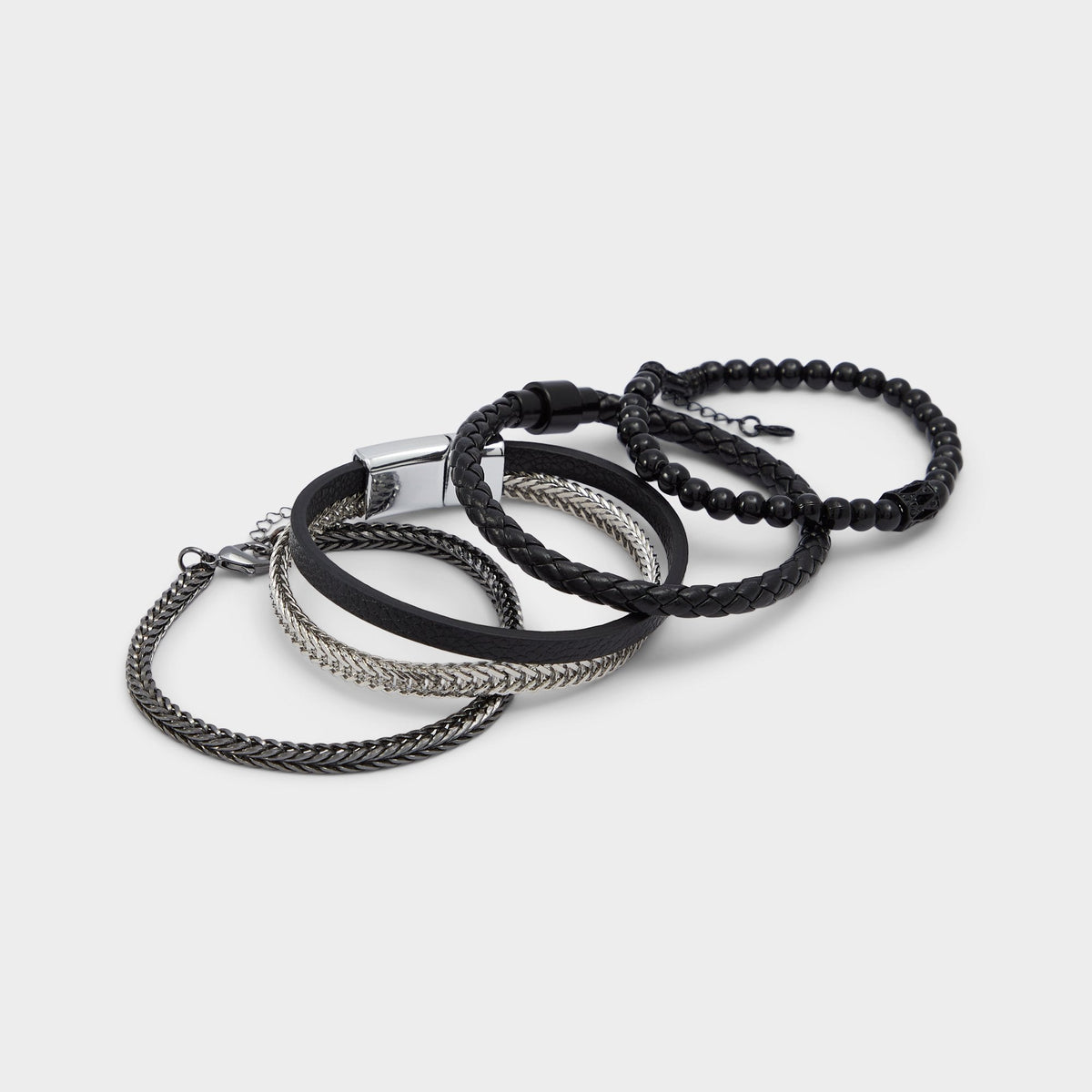 Danniell Black/Silver Multi Men's Jewelry - Bracelet | Aldo on sale