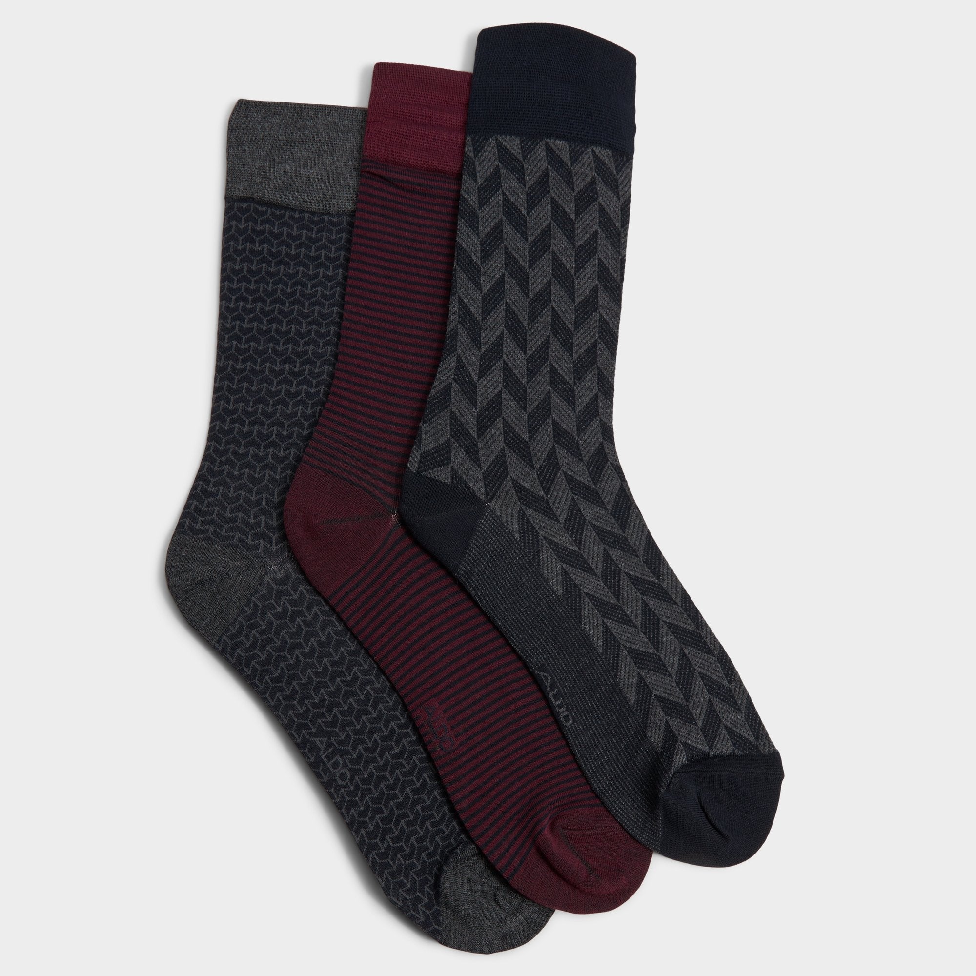 Samuell Dark Grey Men's Socks - Socks | Aldo sale